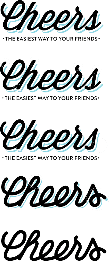 Création du logo de Cheers